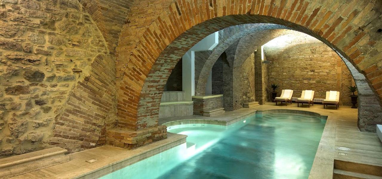 Hotel Sina Brufani Perugia Esterno foto The Roman baths at the hotel